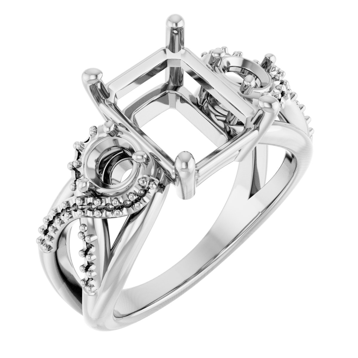 Three-Stone Engagement Ring