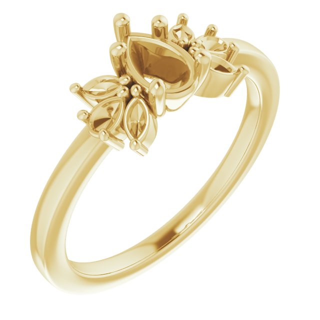 14k Yellow Gold