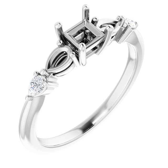 14k White Gold