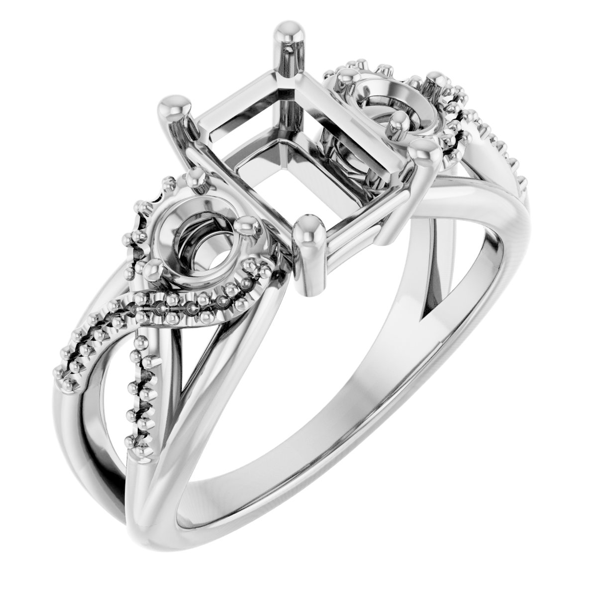 Three-Stone Engagement Ring