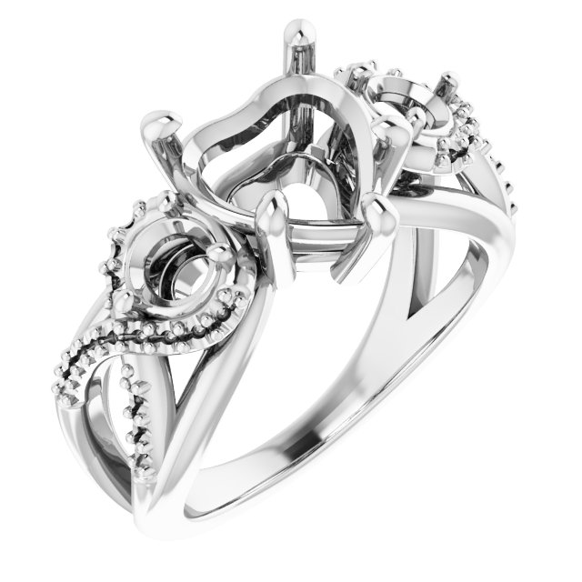 Three-Stone Engagement Ring