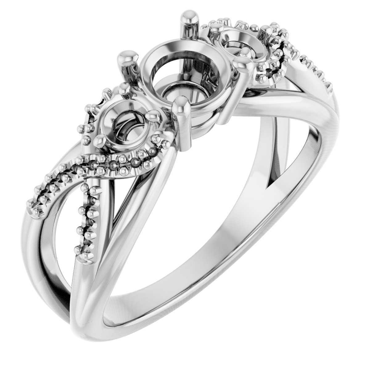 Three-Stone Engagement Ring