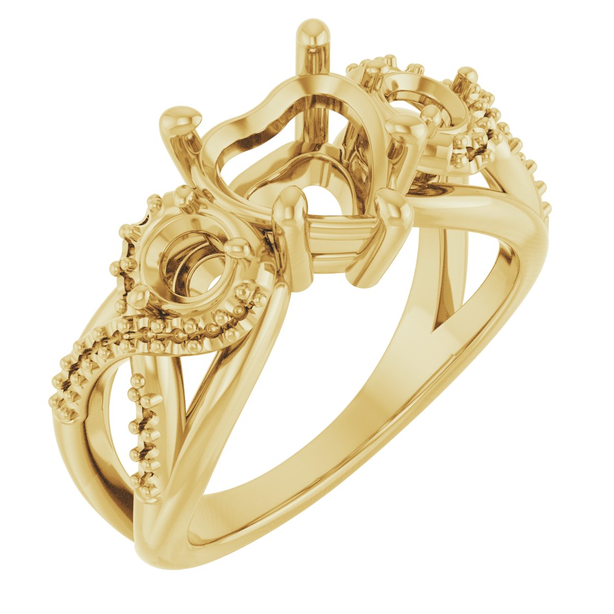 Three-Stone Engagement Ring
