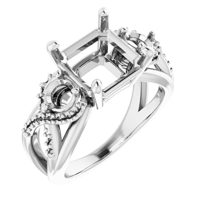 Three-Stone Engagement Ring