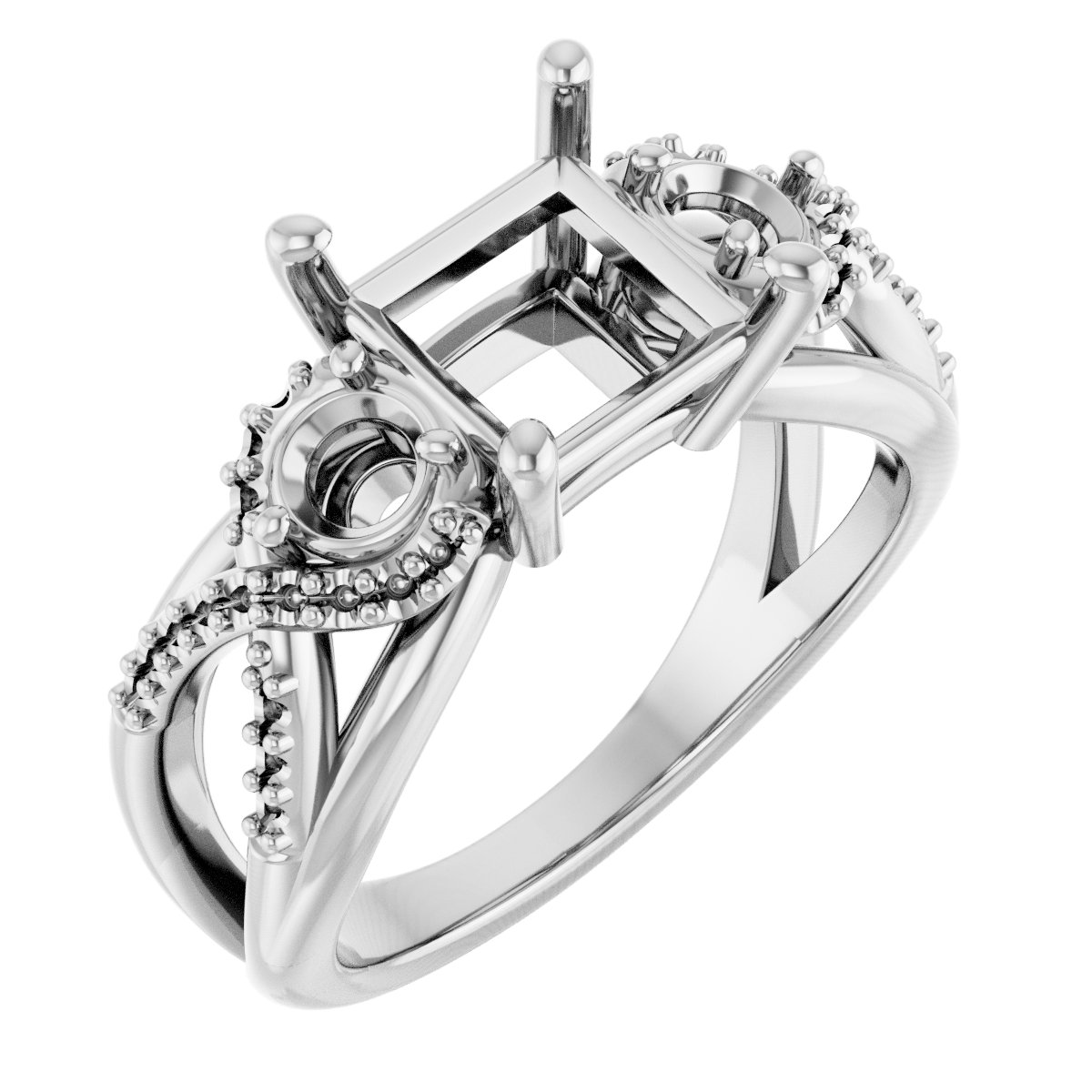 Three-Stone Engagement Ring