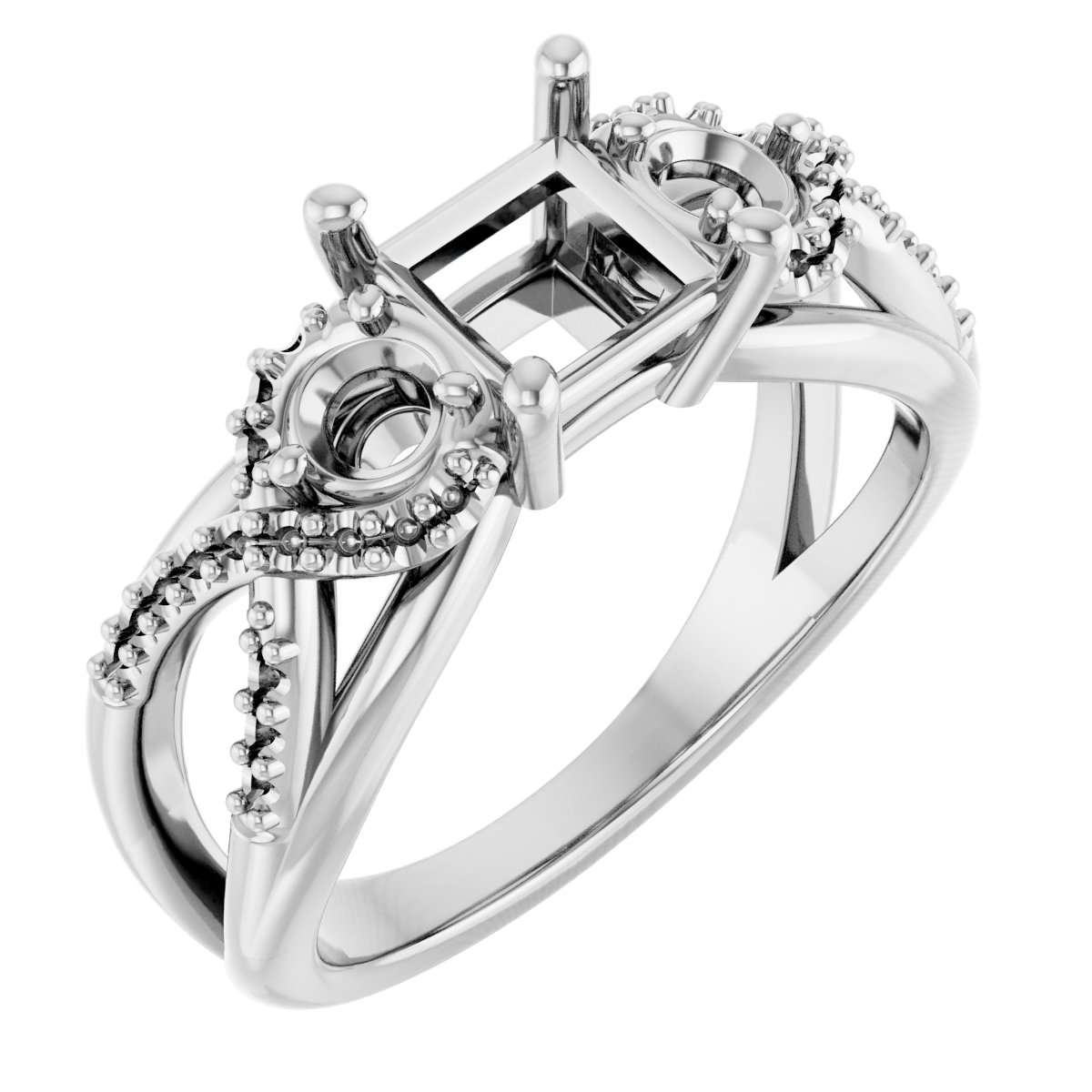 Three-Stone Engagement Ring
