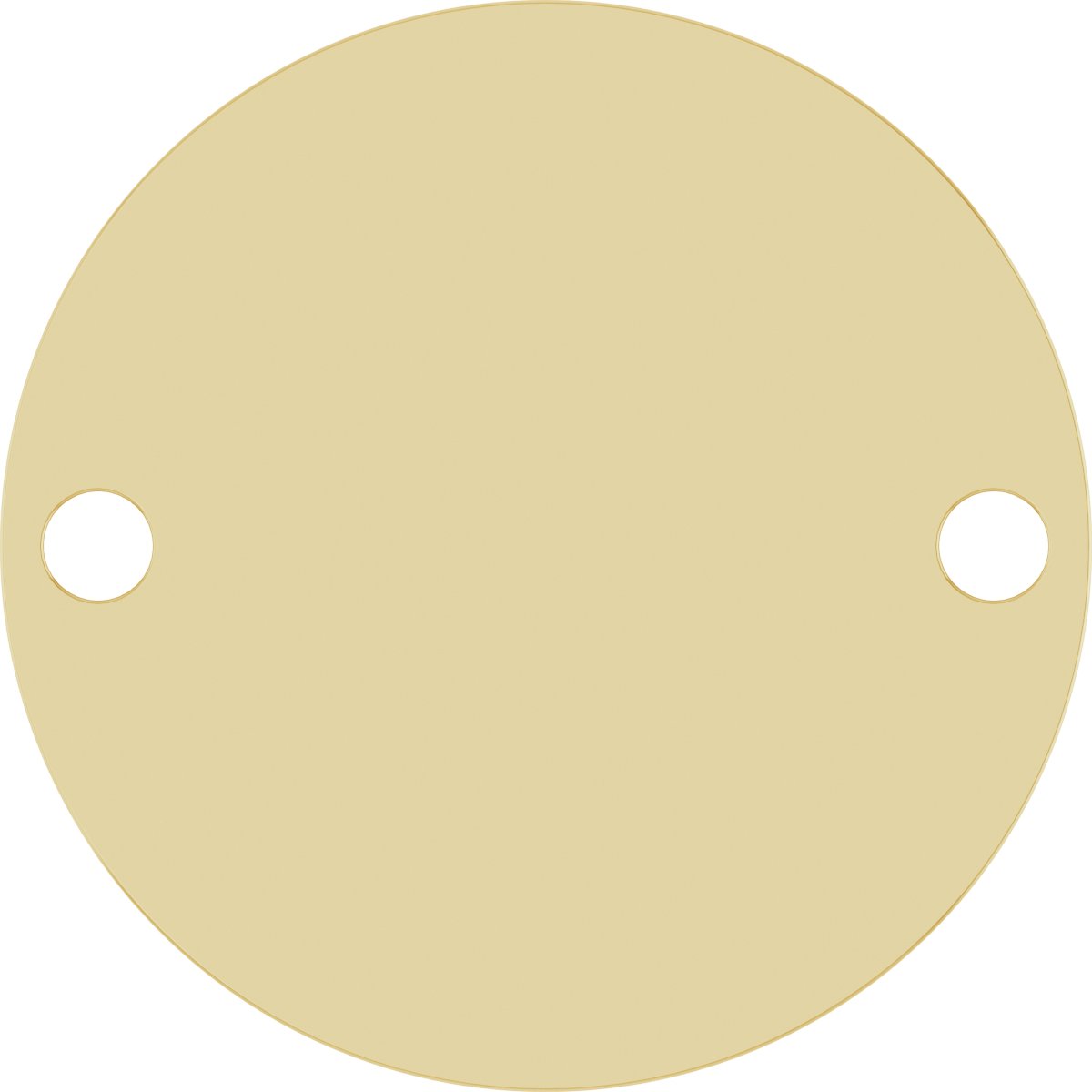 Engravable Circle Link