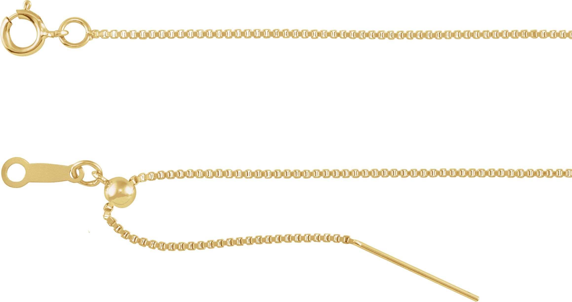 1 mm Adjustable Threader Box Chain