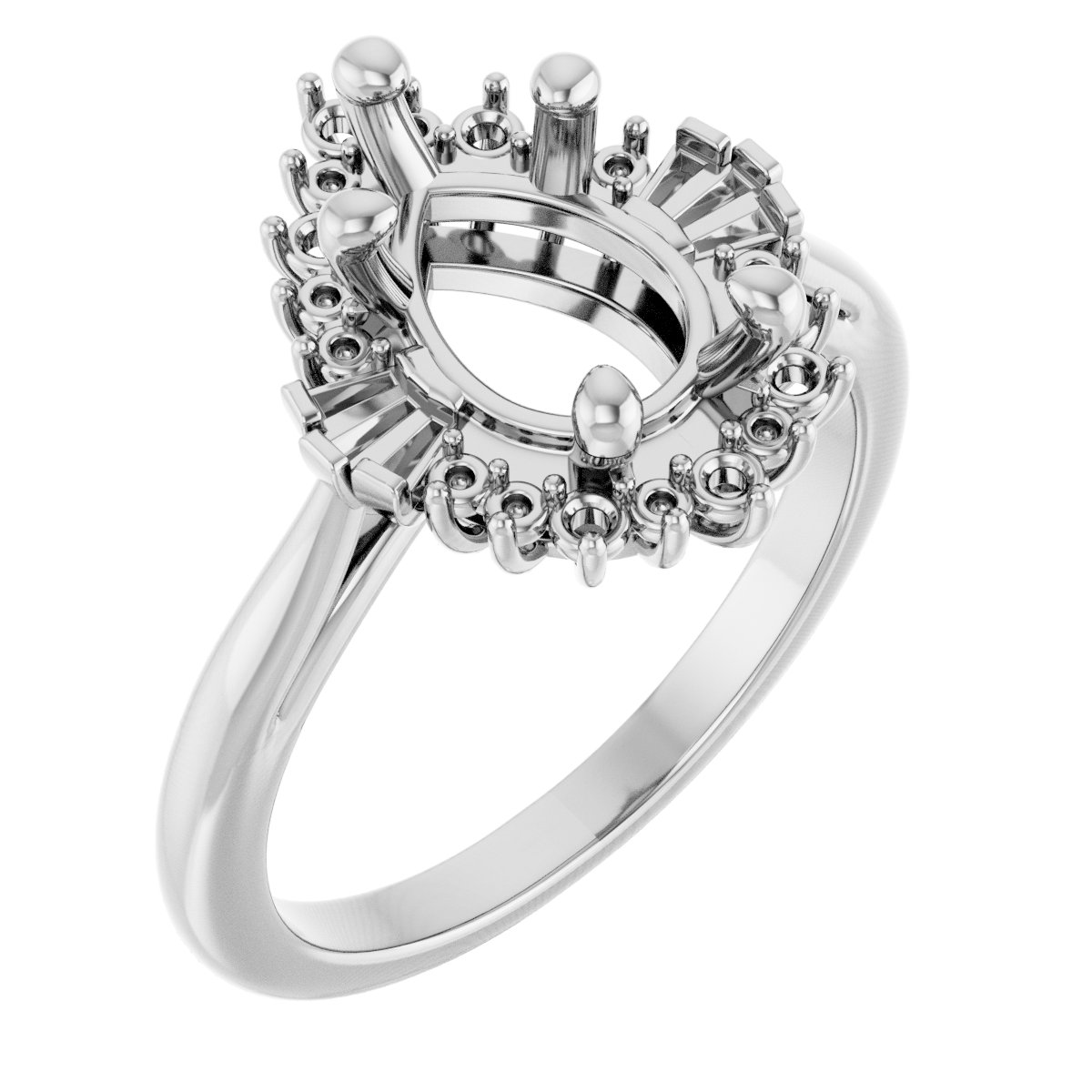 Halo-Style Engagement Ring or Band