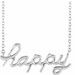 Sterling Silver Happy 16
