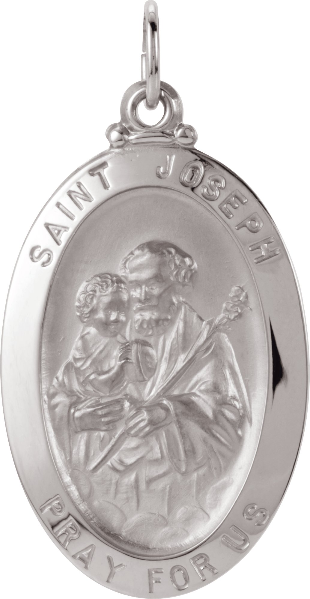 St. Joseph Medal Necklace or Pendant