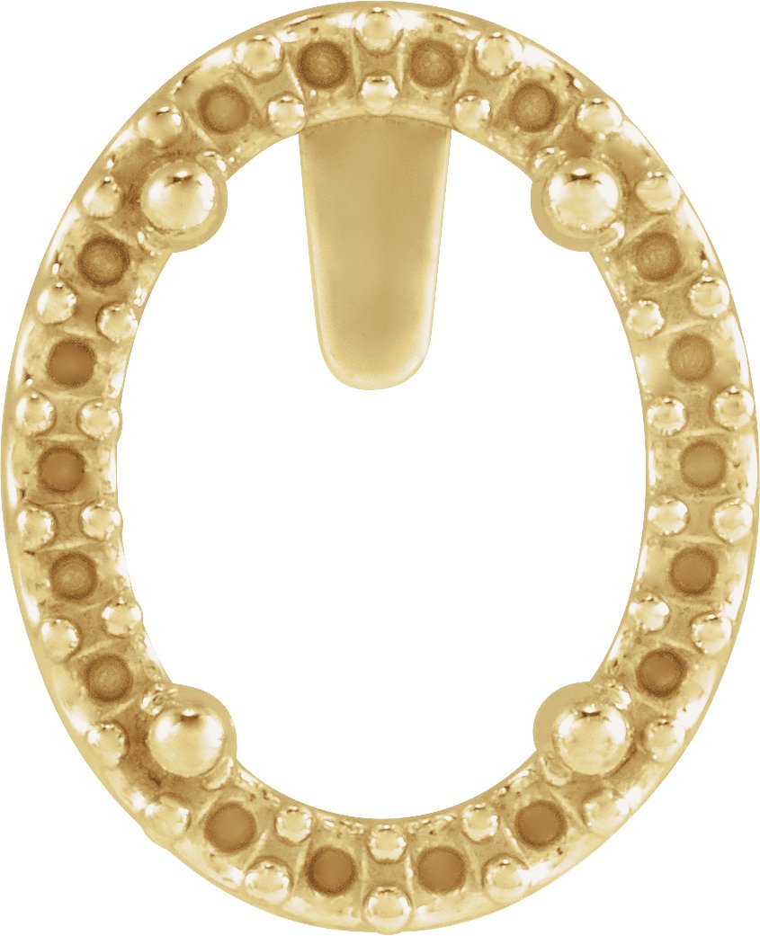 Halo-Style Low Earring Setting