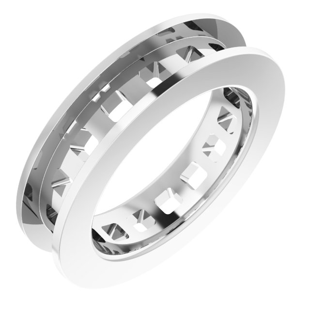 Channel-Set Eternity Band