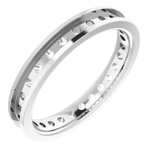 Channel-Set Eternity Band