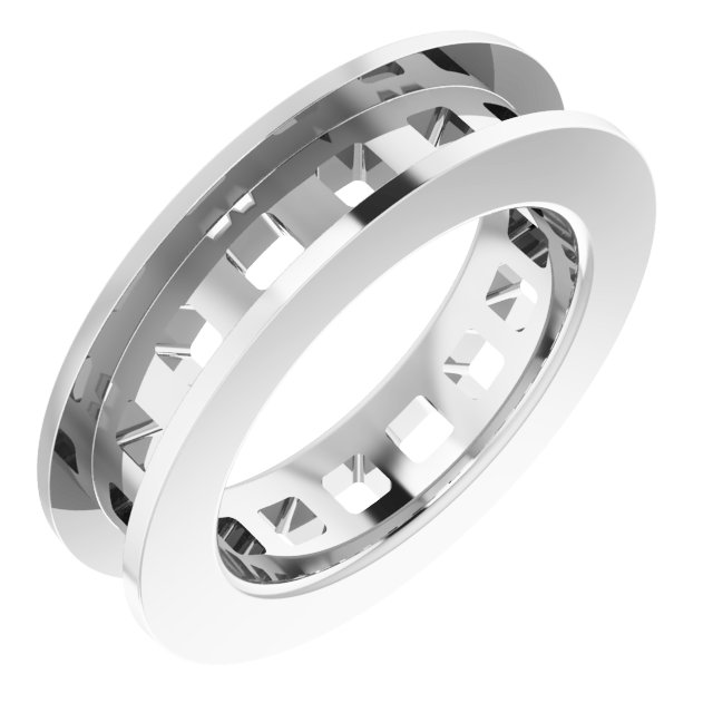 Channel-Set Eternity Band