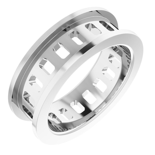 Channel-Set Eternity Band