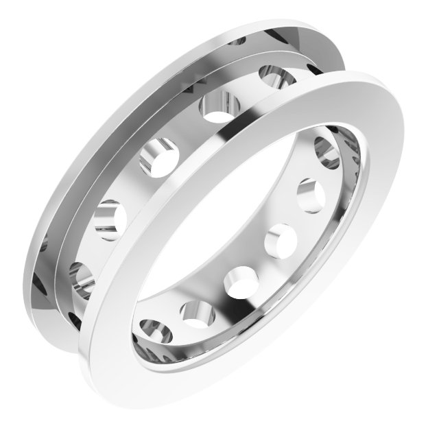 Channel-Set Eternity Band
