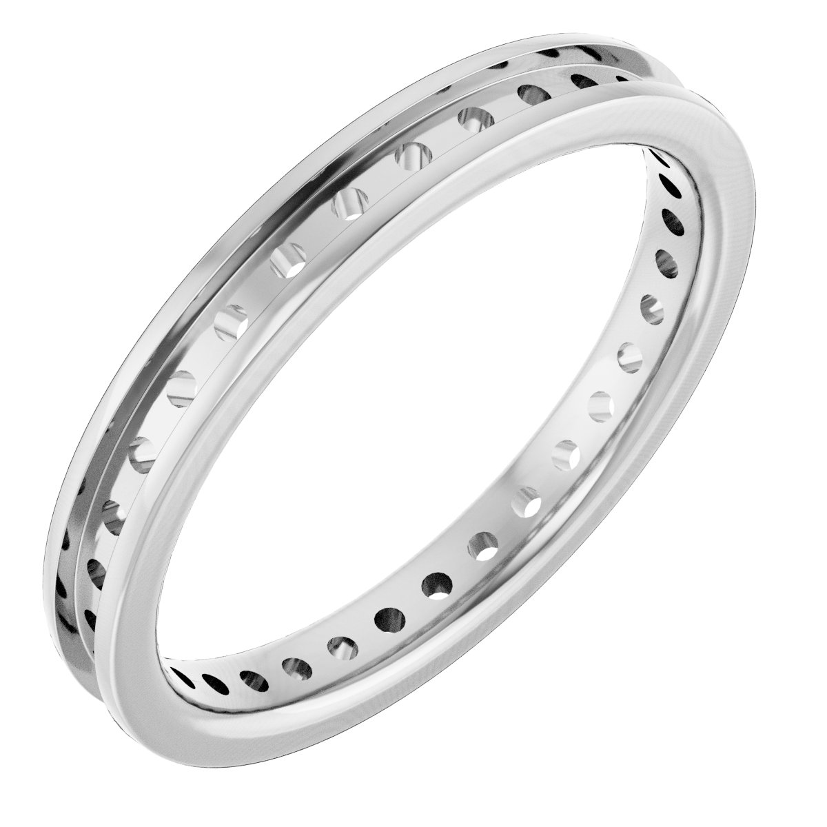 Channel-Set Eternity Band