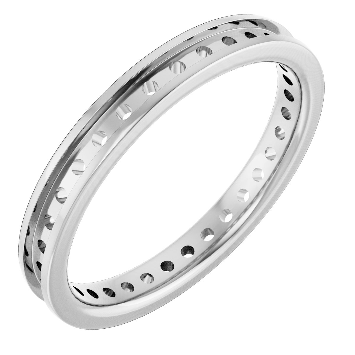 Channel-Set Eternity Band