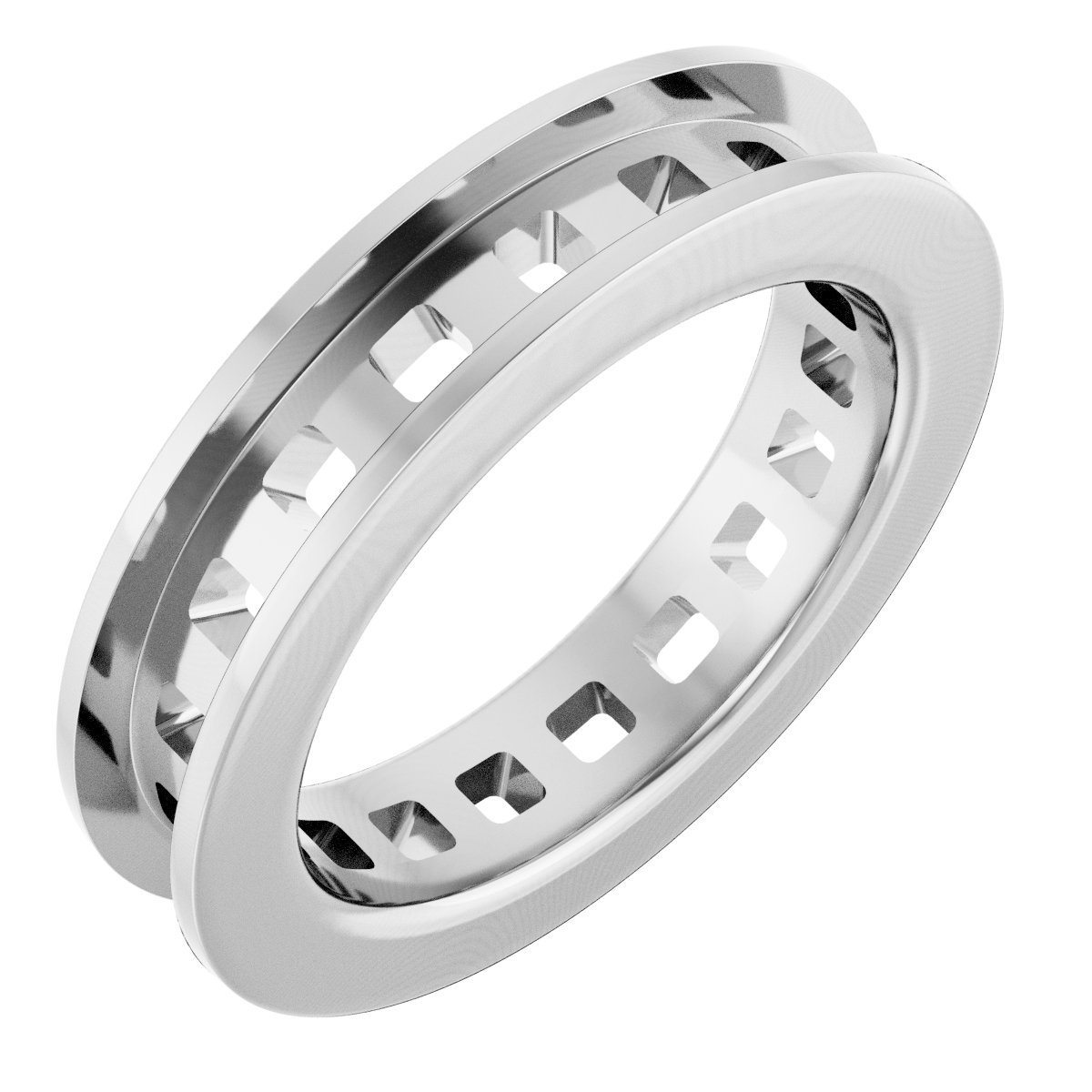 Channel-Set Eternity Band