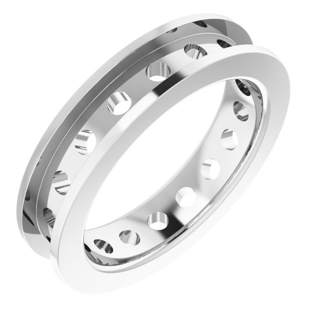 Channel-Set Eternity Band