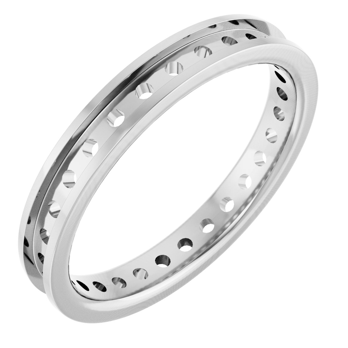 Channel-Set Eternity Band