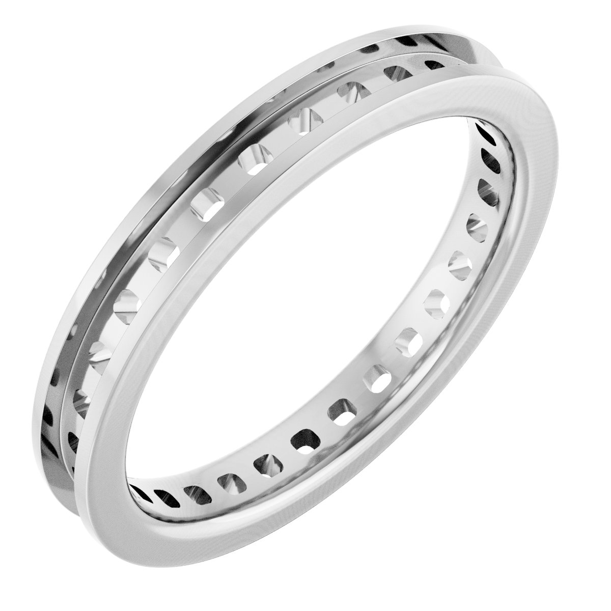 Channel-Set Eternity Band