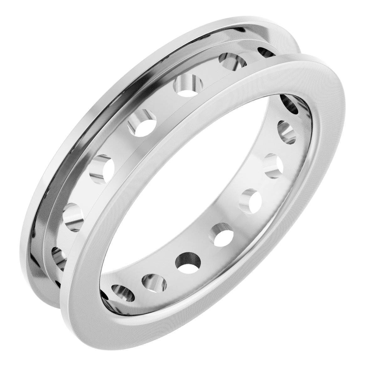 Channel-Set Eternity Band