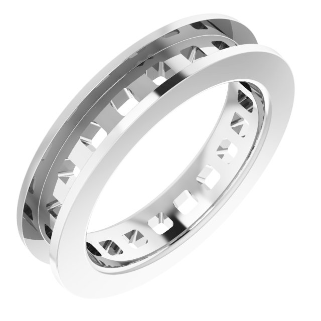 Channel-Set Eternity Band