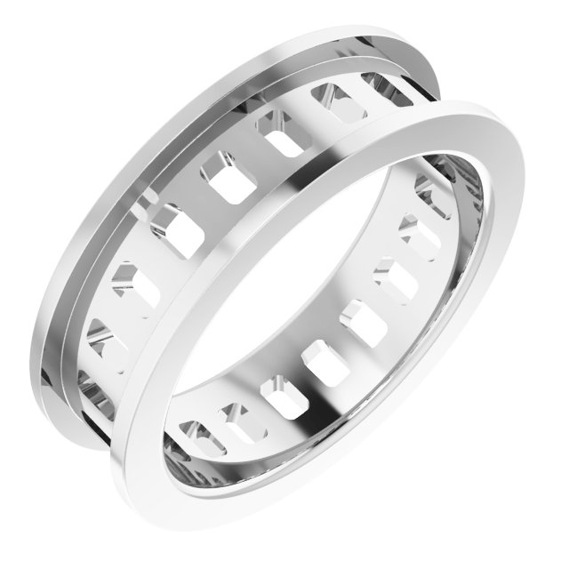 Channel-Set Eternity Band