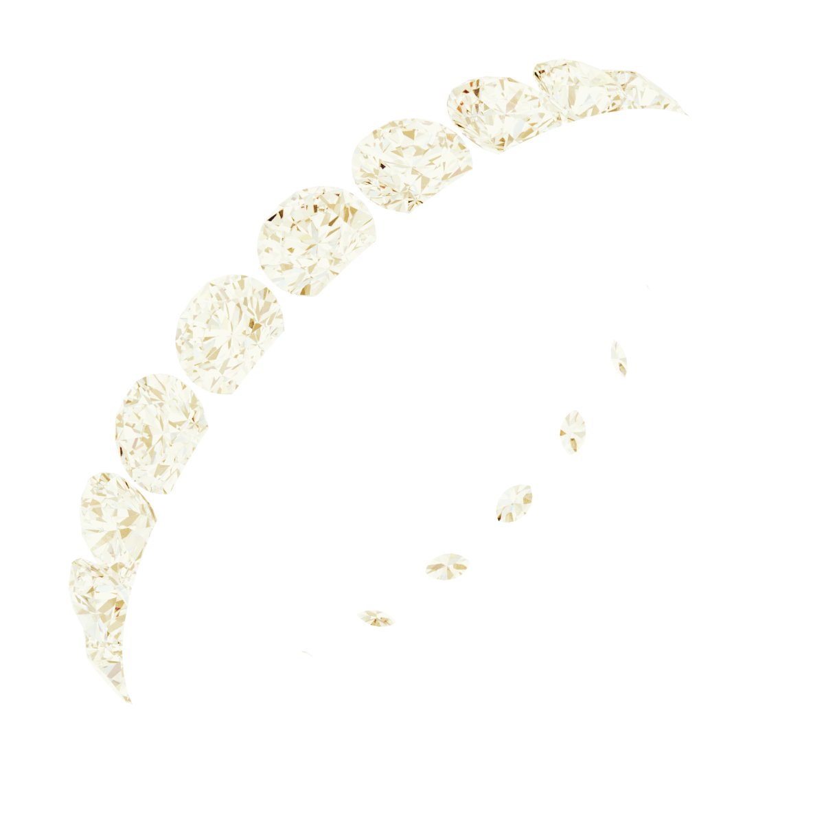 14K Yellow 2 1/5 CTW Lab-Grown Diamond  Eternity Band Size 7