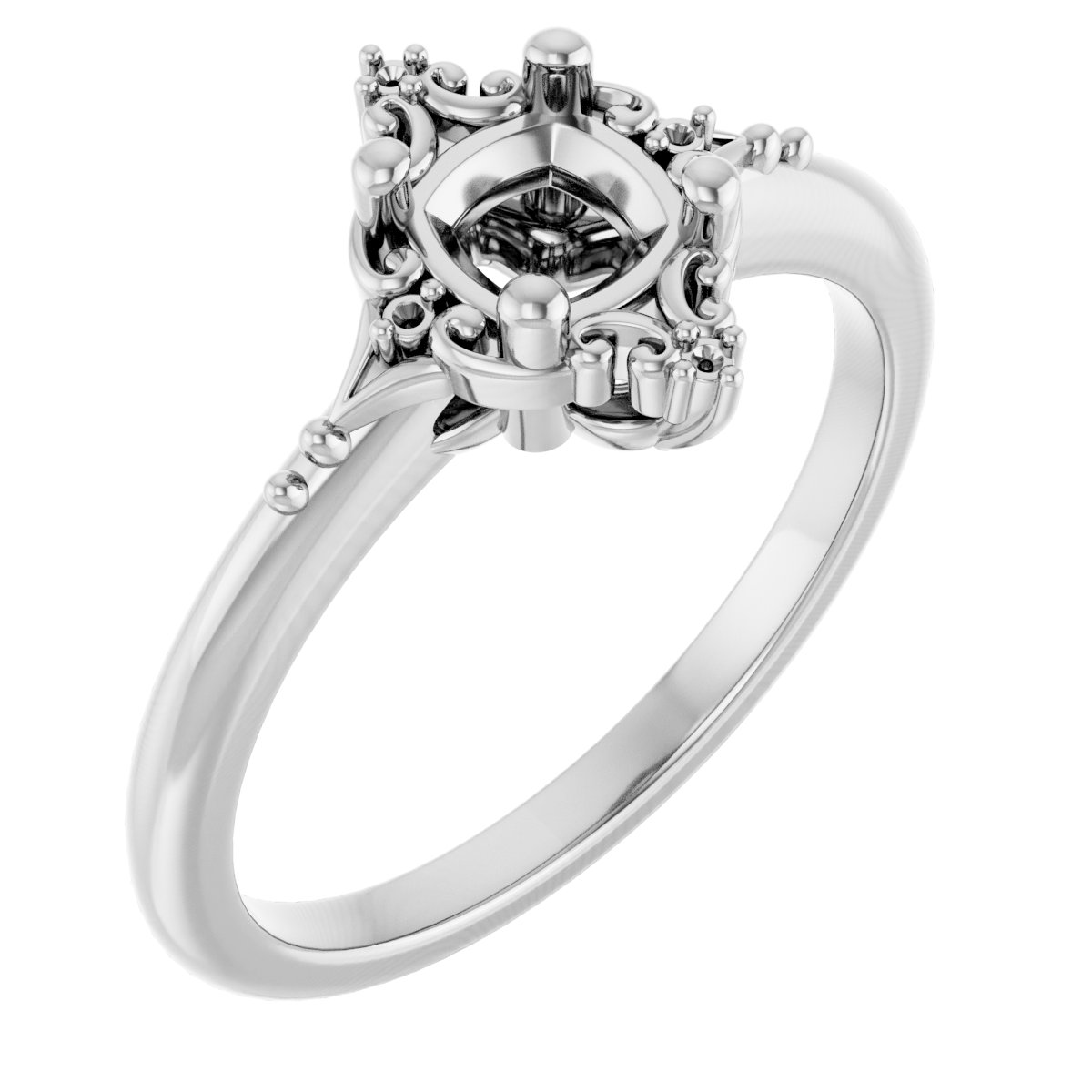 14k White Gold