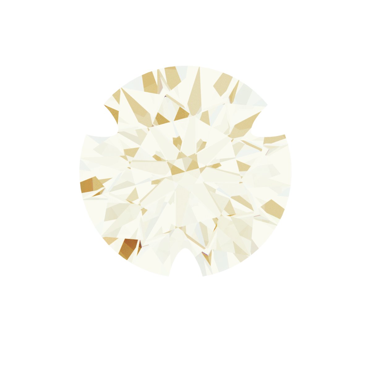 Claw-Prong Solitaire Necklace Center