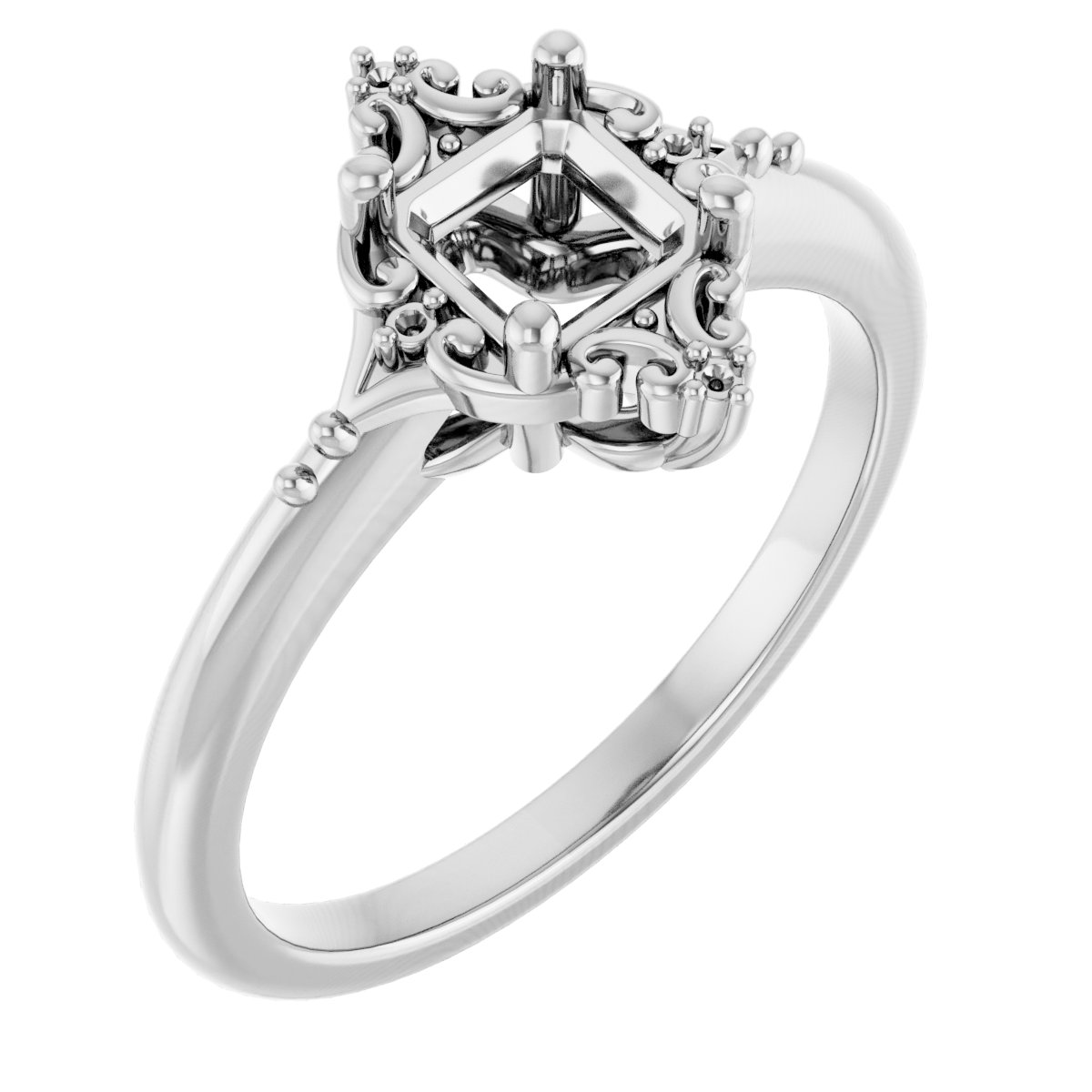 14k White Gold