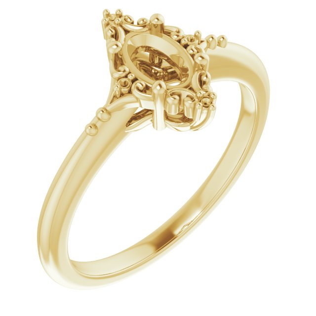 14k Yellow Gold