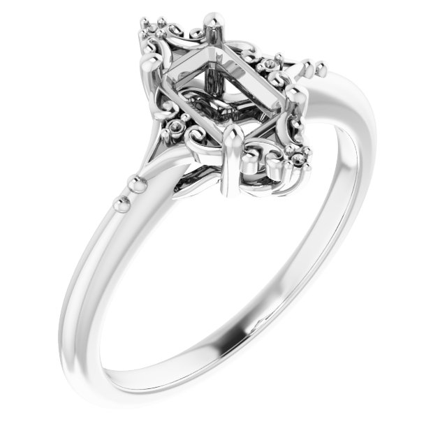 14k White Gold