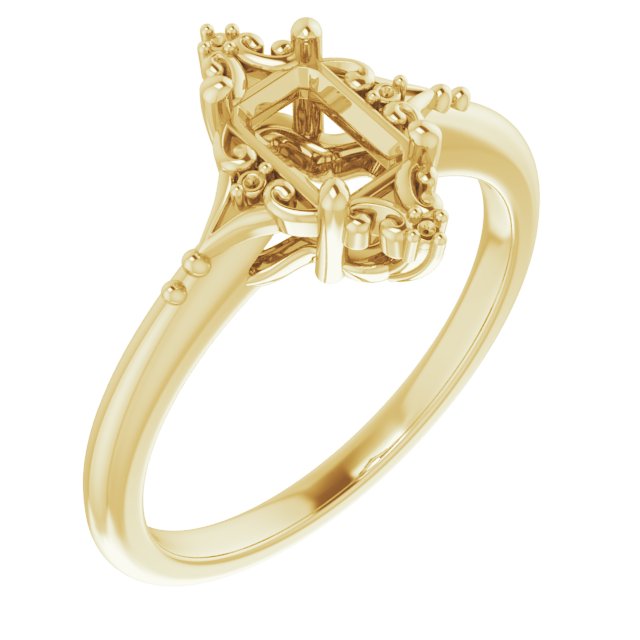 14k Yellow Gold