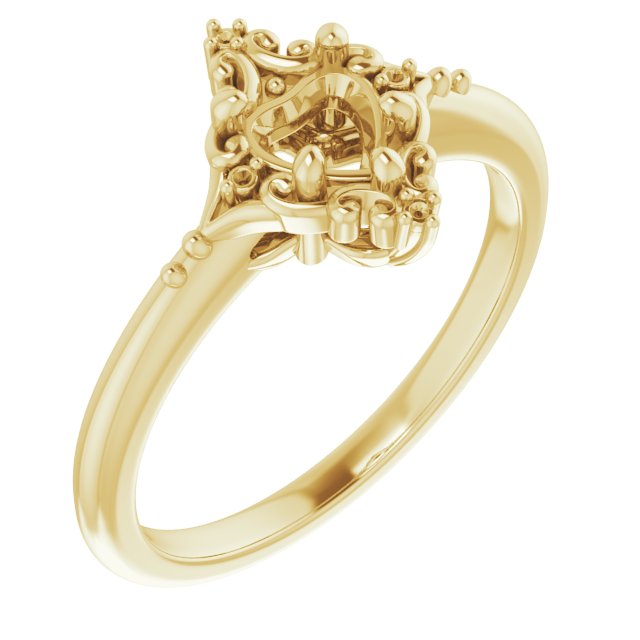 14k Yellow Gold