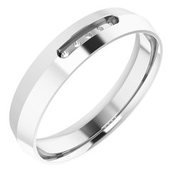 Mens Accented Ring