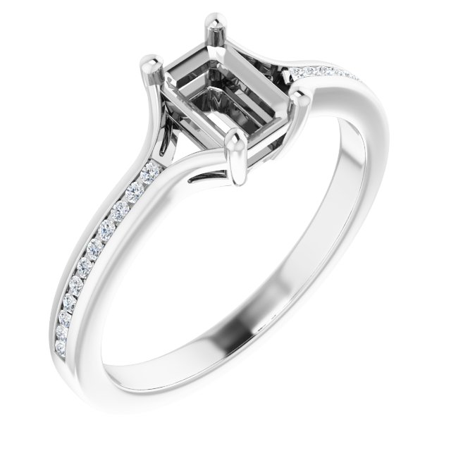 14k White Gold