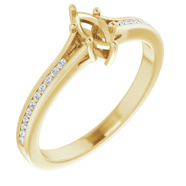 14k Yellow Gold
