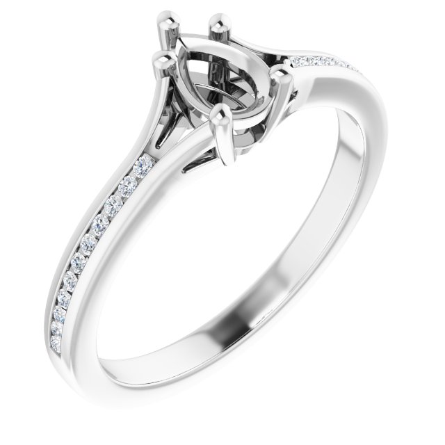 14k White Gold