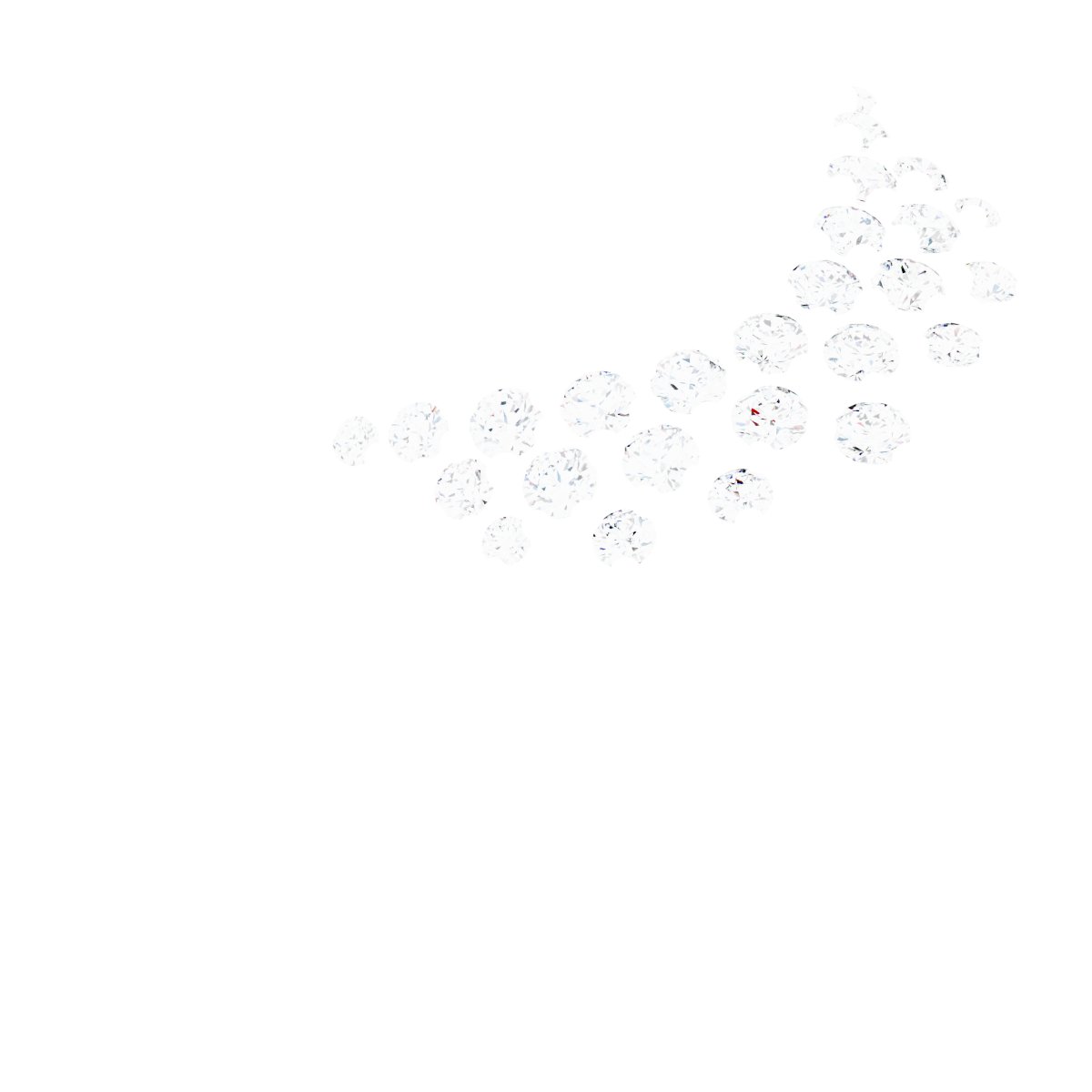 1/8 CTW Natural Diamond Contour Band – Platinum