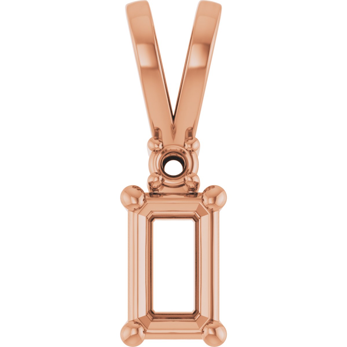 Emerald Pendant · 5x3mm