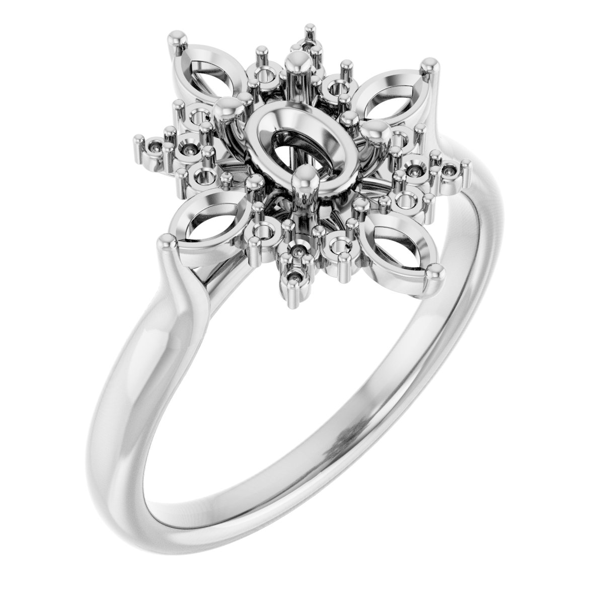 Halo-Style Engagement Ring or Band