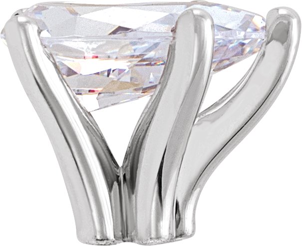 Pear 5-Prong Shank Setting