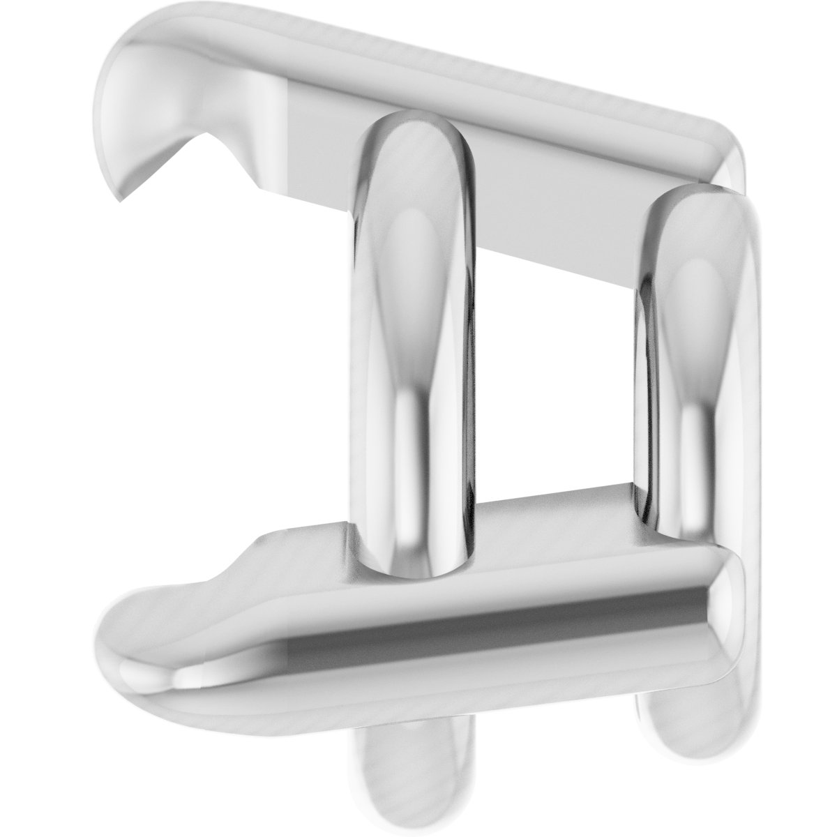 Round 3-Prong Pre-Notched Claw Earring Setting