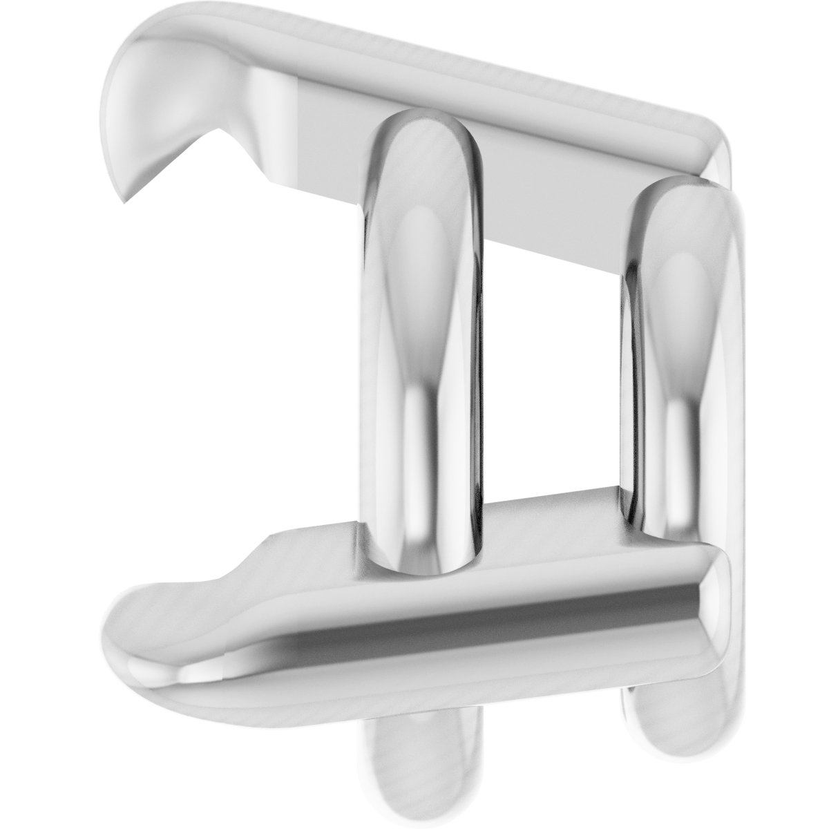 Round 3-Prong Pre-Notched Claw Earring Setting