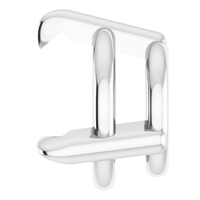 Round 3-Prong Pre-Notched Claw Earring Setting