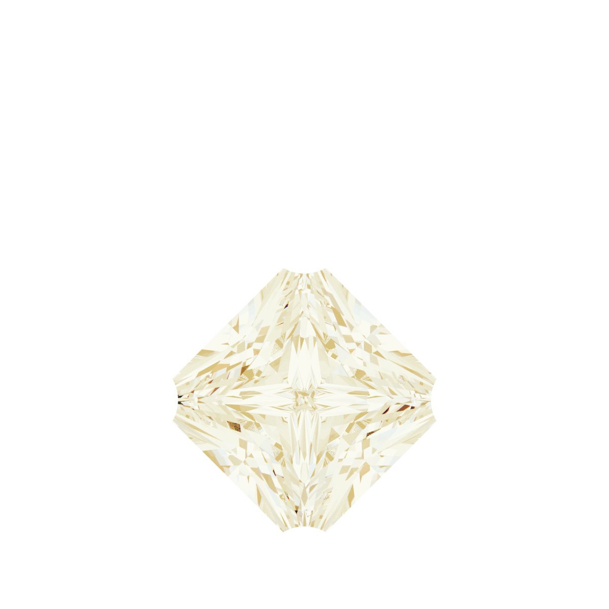 Square 4-Prong Dangle